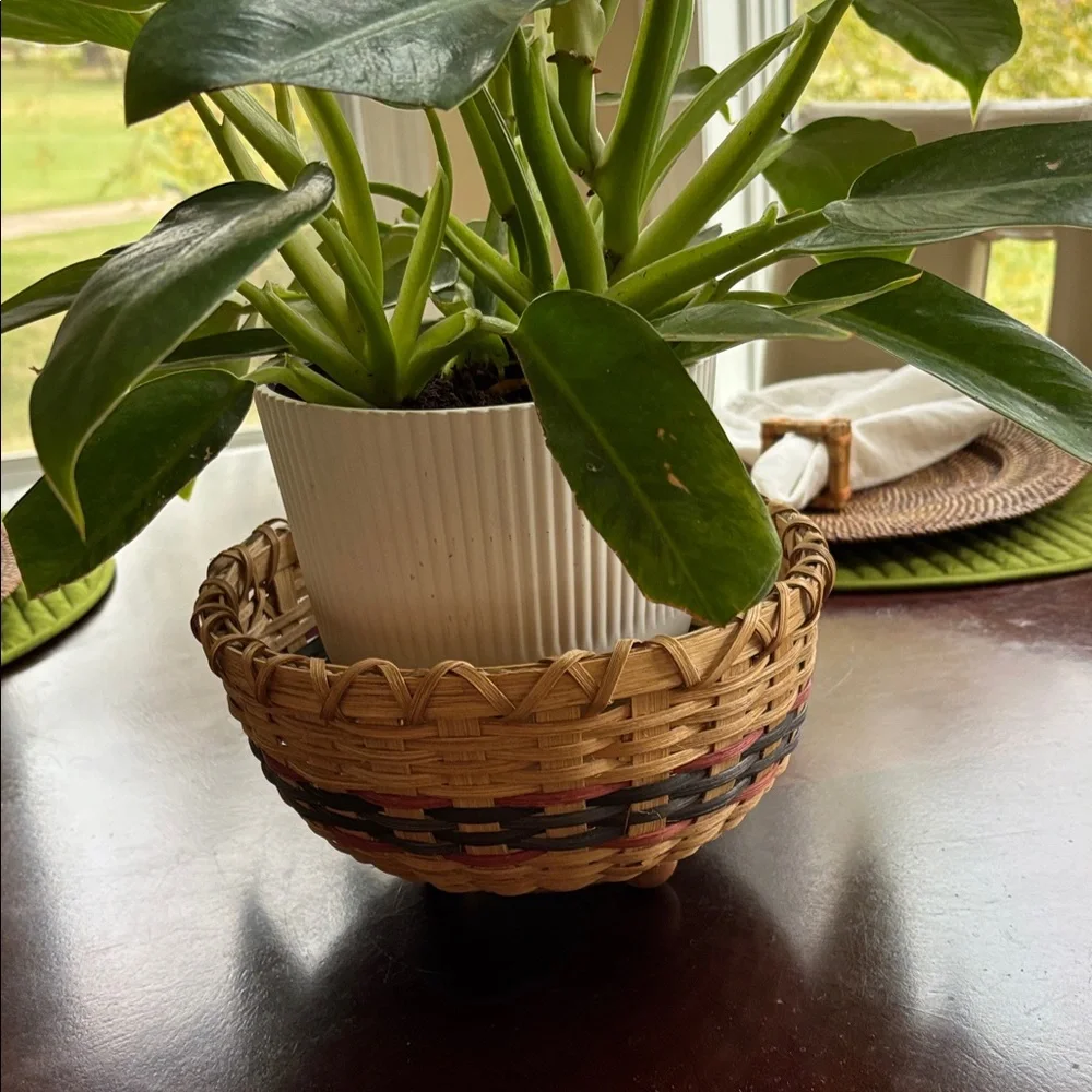 Vintage Footed Basket‎ Planter